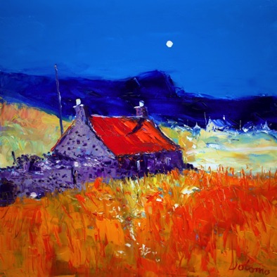 The Red Corry Roof Isle of Colonsay 24x24